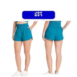 JoyLab Women's Vibrant Teal Athletic Shorts M
